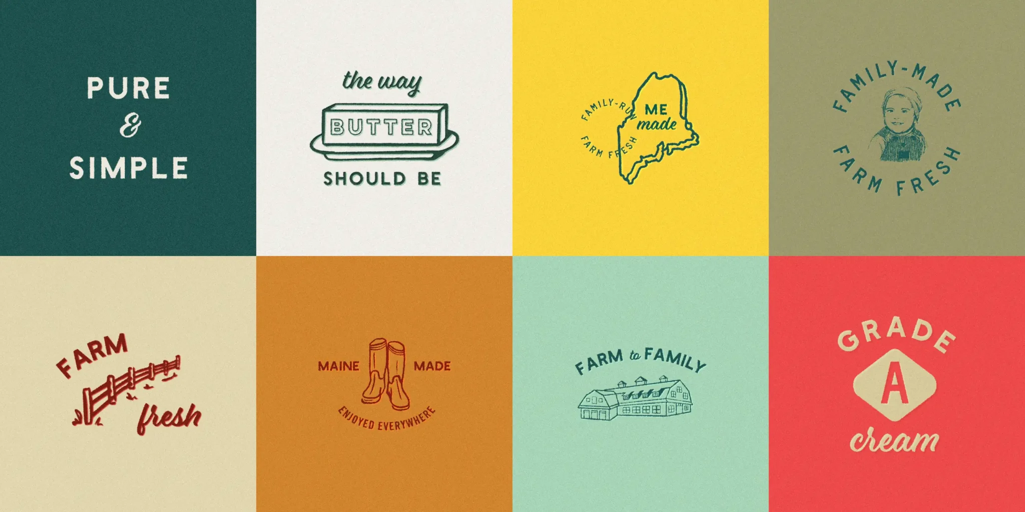 Kate's Butter Product Packaging