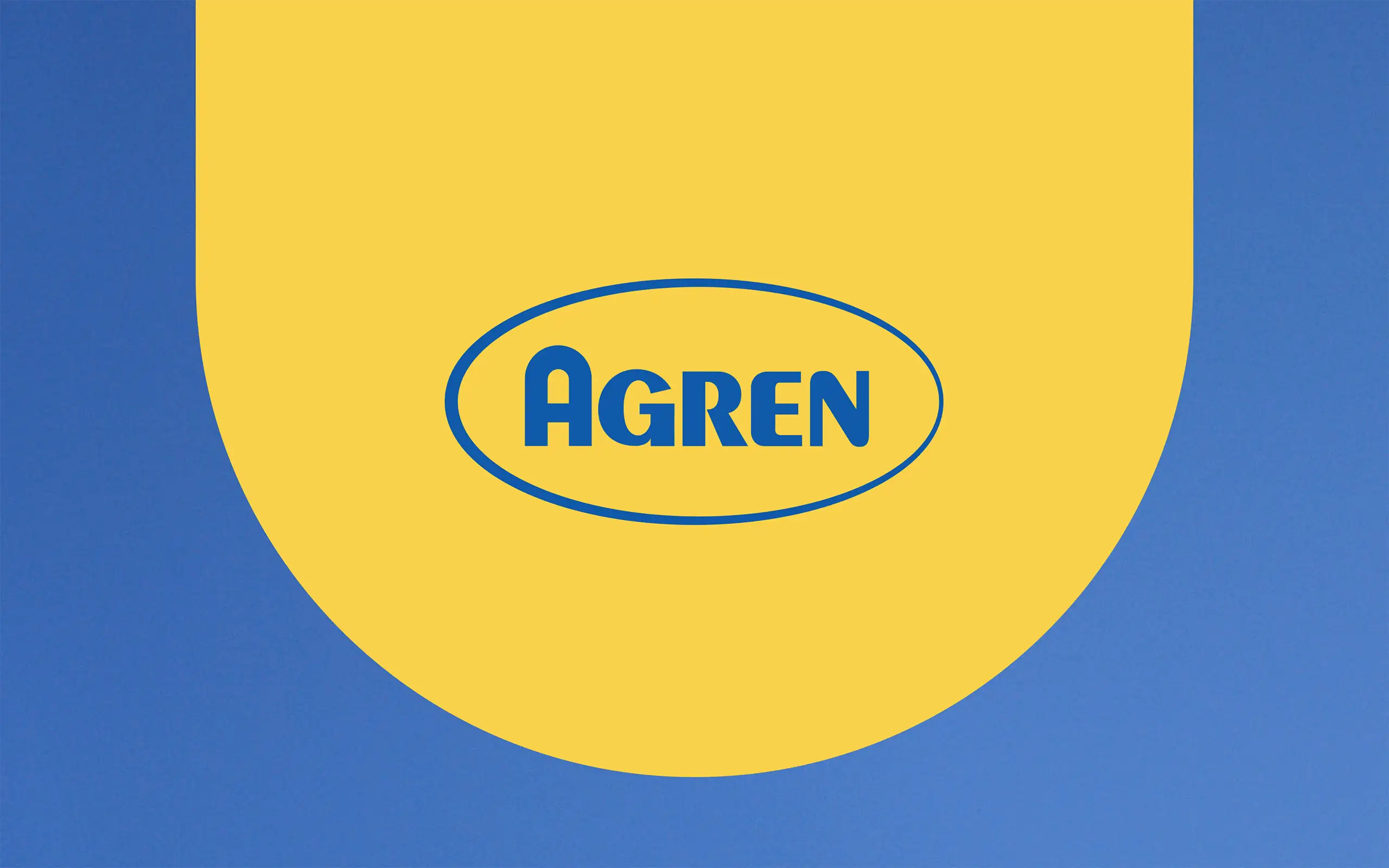 Agren logo on abstract background