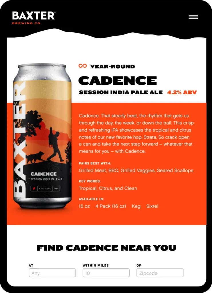 Baxter Brewing Additional Design Left