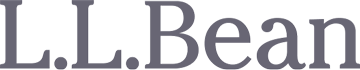L.L.Bean logo in gray, featuring the company name in large, serif capital letters on a light background.